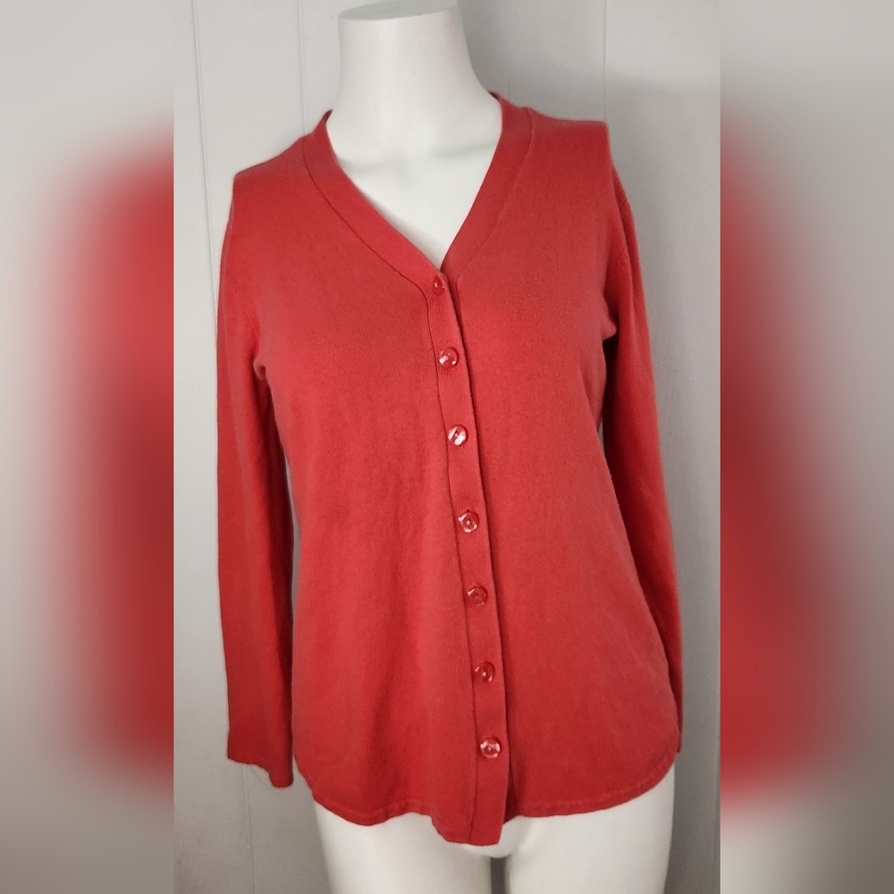 Denim & Co Button up cardigan